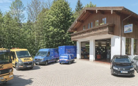 ESTNER Standort Gmund Moosrain mit Abschleppdienst Werkstatt und Umweltservice